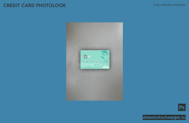 Malediven Habib Bank Limited Visa Debitkarte Fotobeispiel Vorschau